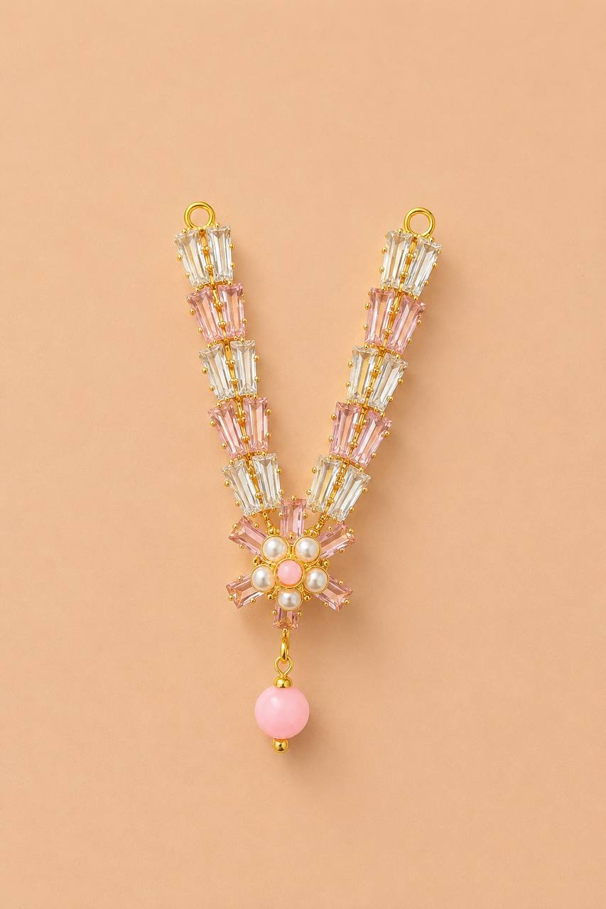 Crystal Mala for Laddu Gopal Krishna Radha Shringar Pooja