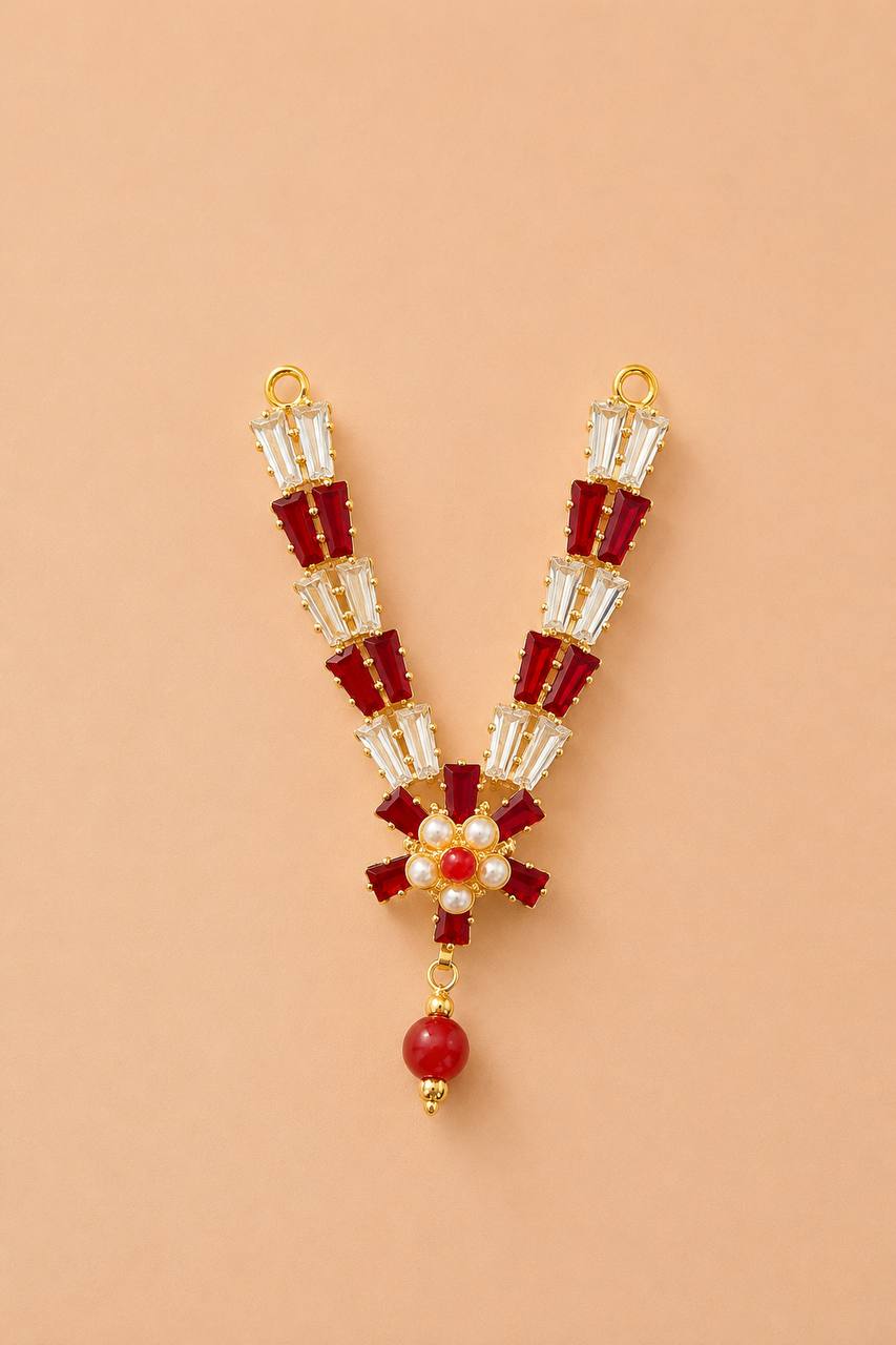 Crystal Mala for Laddu Gopal Krishna Radha Shringar Pooja