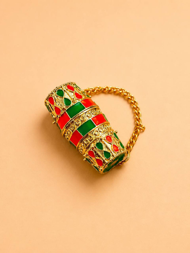 Miniature Dholak Toy for Laddu Gopal Bal Gopal Krishna Shringar