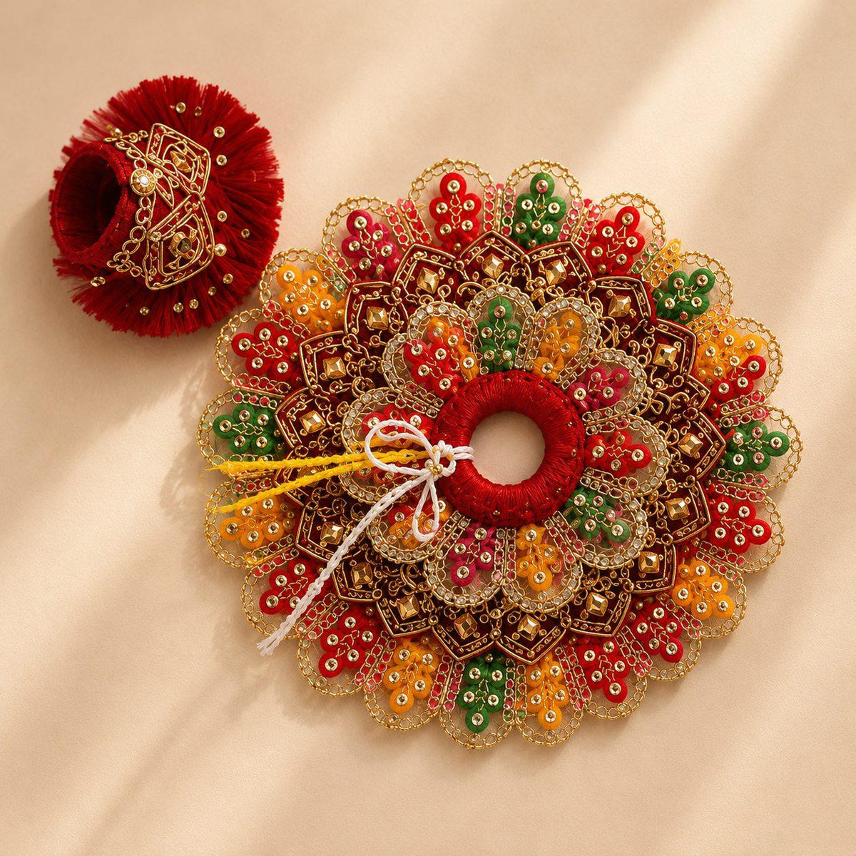 Elegant Pink Poshak for Laddu Gopal Shringar & Pooja