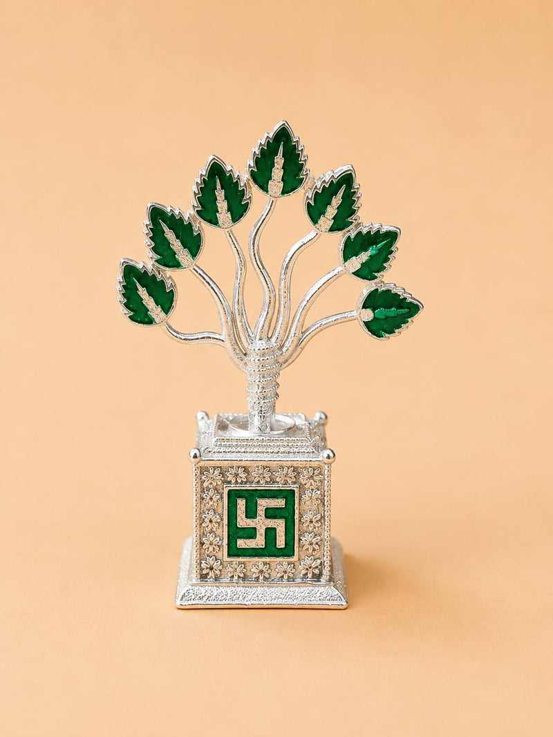 Tulsi Plant Idol for Pooja Mandir Krishna Laddu Gopal Shringar