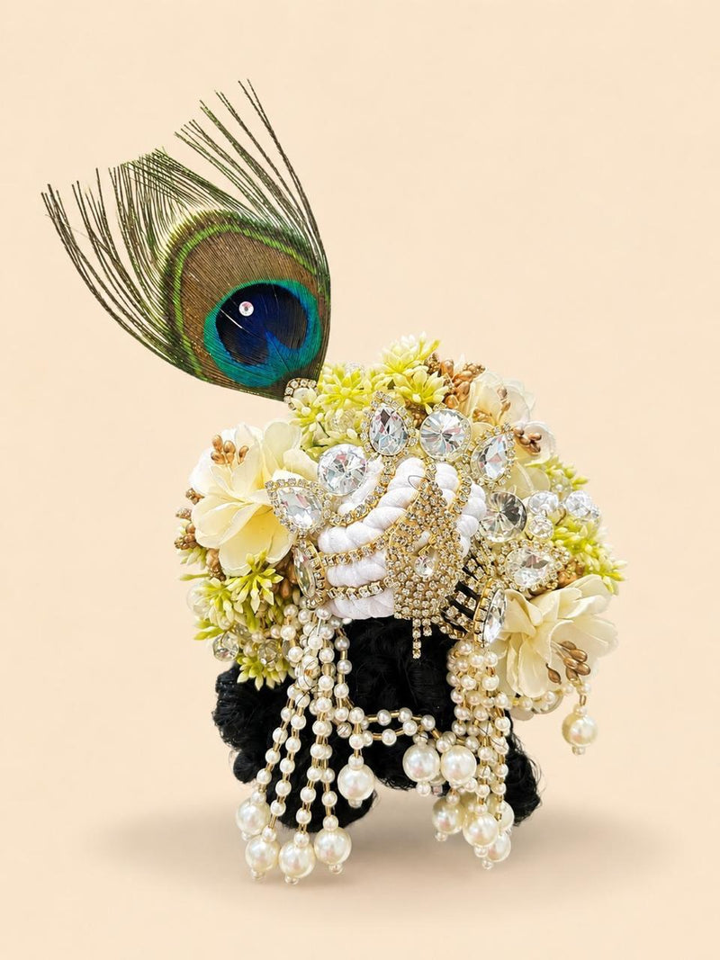 Divine Mukut for Laddu Gopal Shringar & Pooja Decor