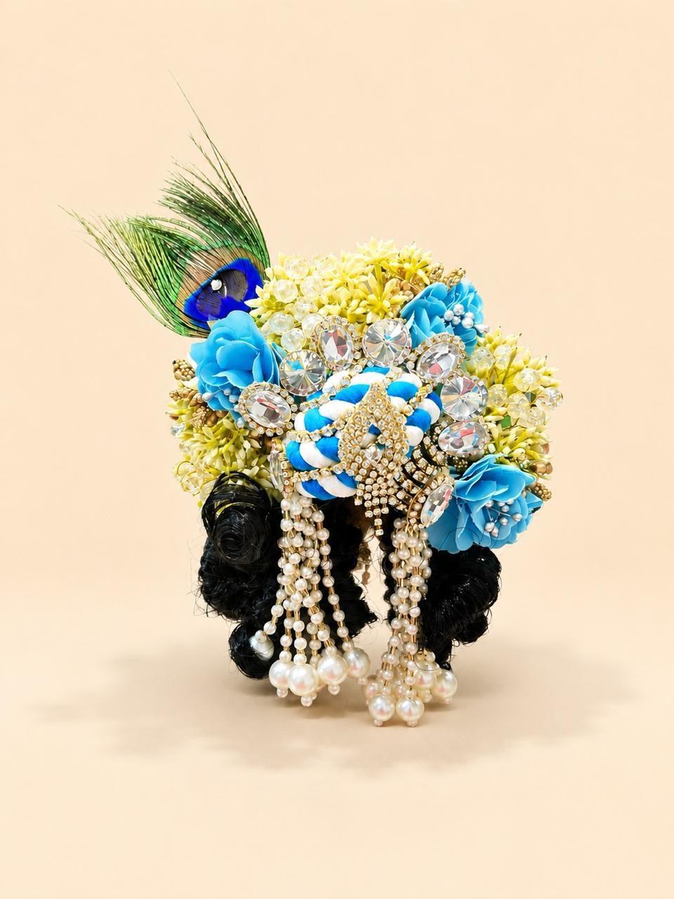 Divine Mukut for Laddu Gopal Shringar & Pooja Decor